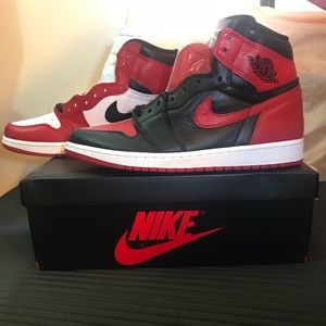 Nike Air Jordan 1 Retro High Homage To Home Sz 12